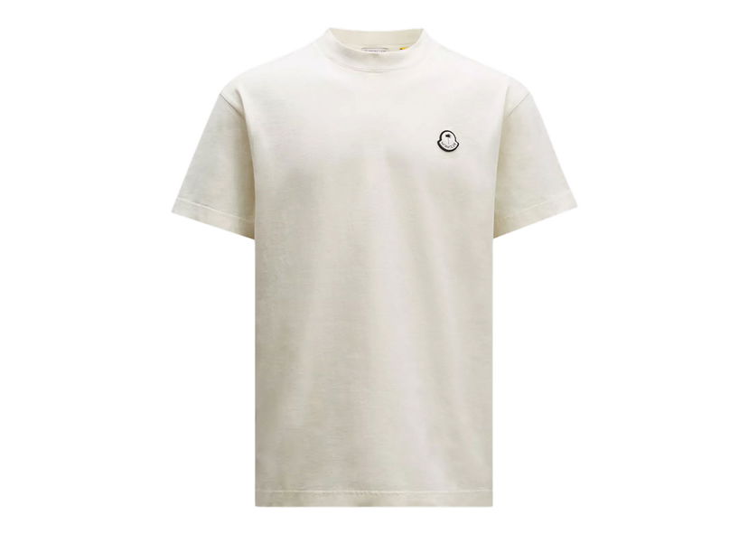 T-shirt Moncler x Palm Angels Logo T-Shirt Hvid | H209L8C00004M2511034