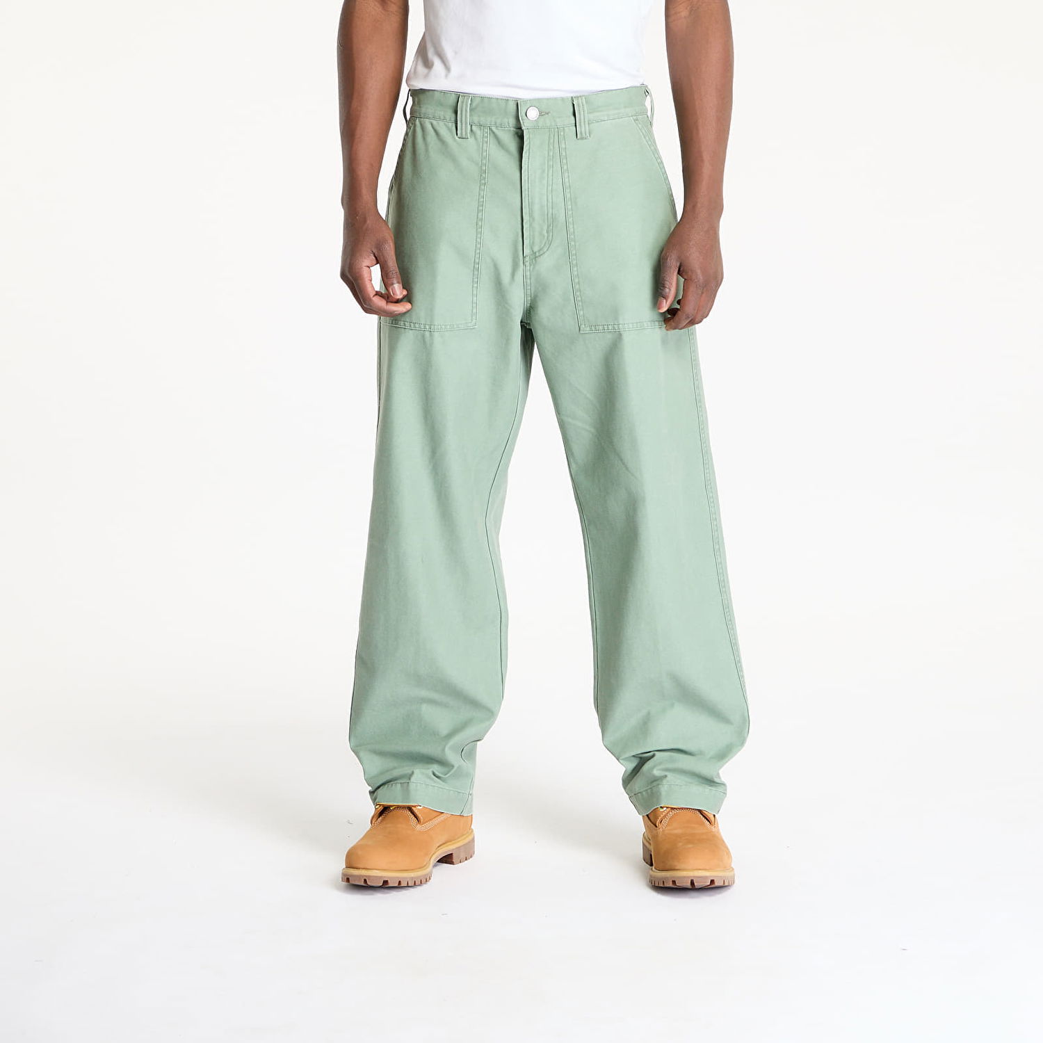 Cargo bukser OBEY OBEY Bigwig Baggy Utility Pants Grøn | 142020254-LWR, 0