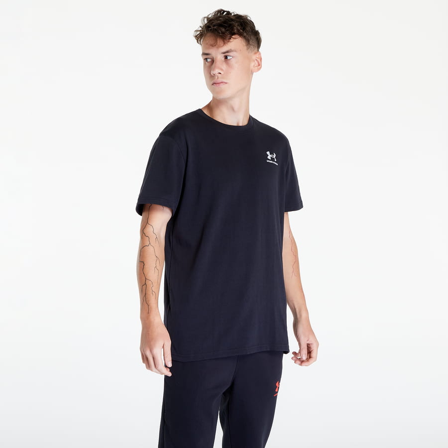 T-shirt Under Armour EMB Heavyweight Sort | 1373997-001, 0