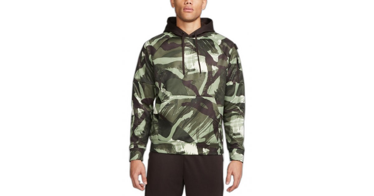 Sweatshirt Nike Hoodie Therma-FIT Grøn | dq6949-220, 1