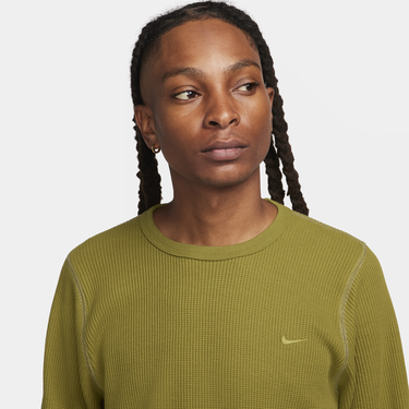 Tøj og tilbehør Nike Life Long-sleeve Heavyweight Waffle Top Grøn | DX0894-307, 4