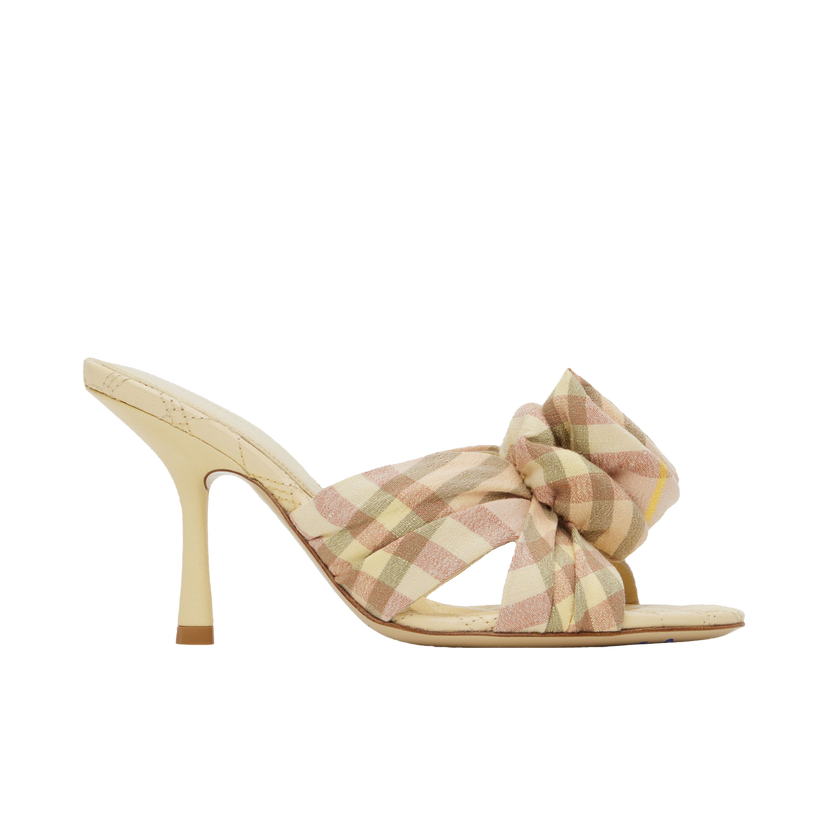 Sneakers og sko Burberry Mews Rose Heeled Sandals Beige | 8101604
