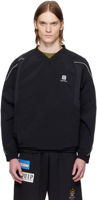 Vindjakke Martine Rose Martine Rose Sports Pullover Jacket Sort | 136WP01001, 0