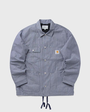 Jakke Carhartt WIP Striped Coach Jacket Mørkeblå | I034519-2RC.XX, 1