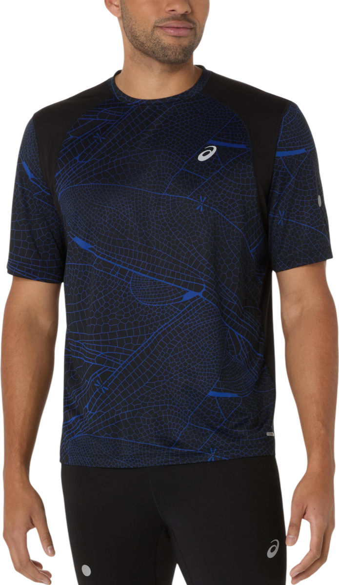 T-shirt Asics Road Lite-Show Short Sleeve Running T-Shirt Sort | 2011d357-001