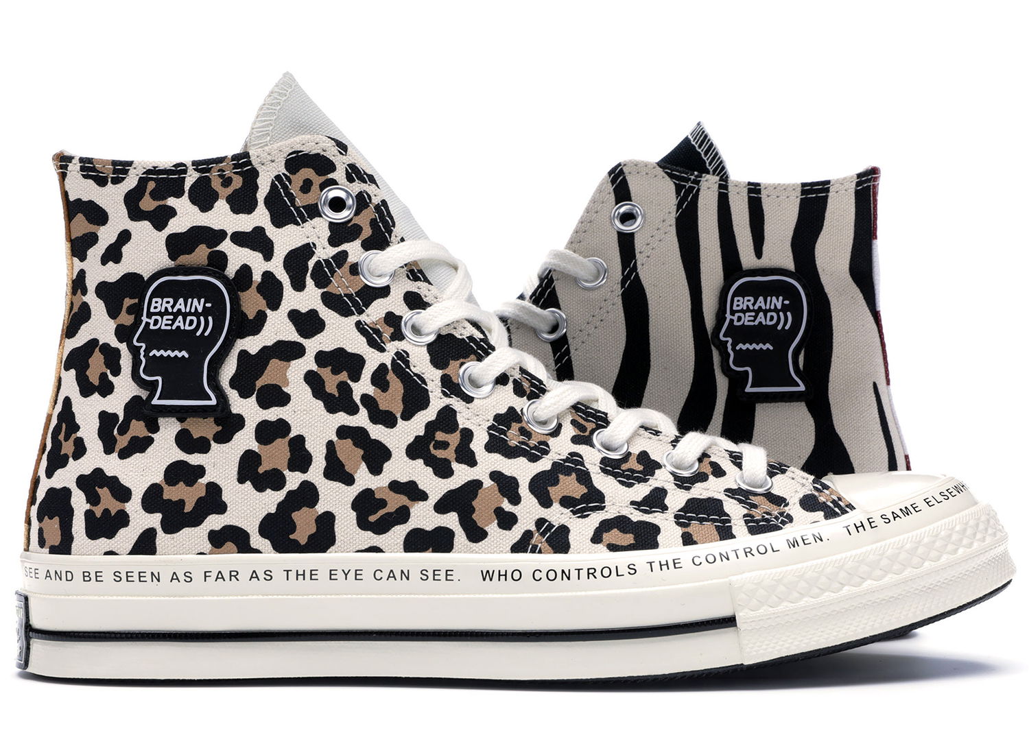 Sneakers og sko Converse Chuck Taylor All Star 70 Hi Brain Dead Hvid | 163166C, 0