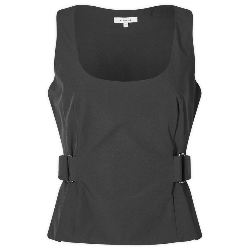 Tanktop Miaou Miaou Leila Sleeveless Top, Size Large Sort | 7120NYLBLK