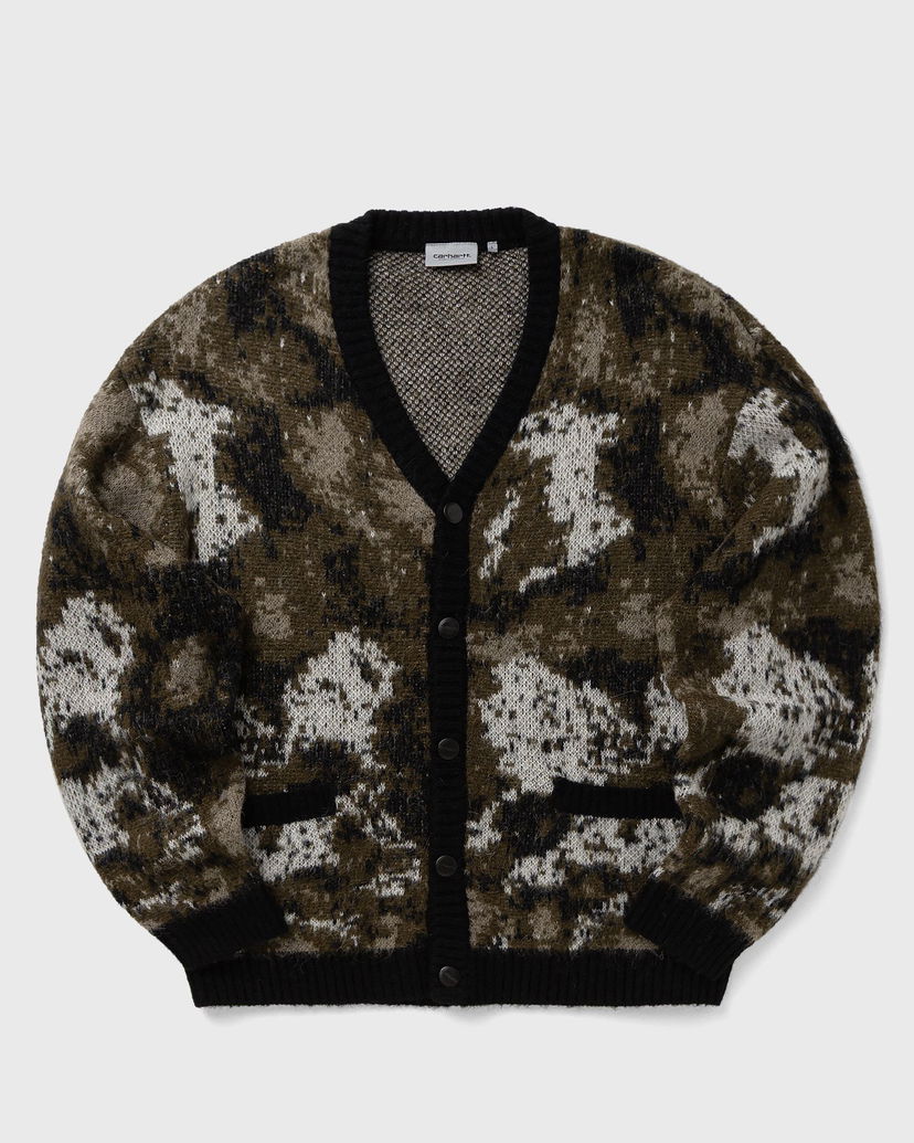 Sweater Carhartt WIP Merton Camo Knit V-Neck Cardigan Flerfarvet | I035391-38X.XX