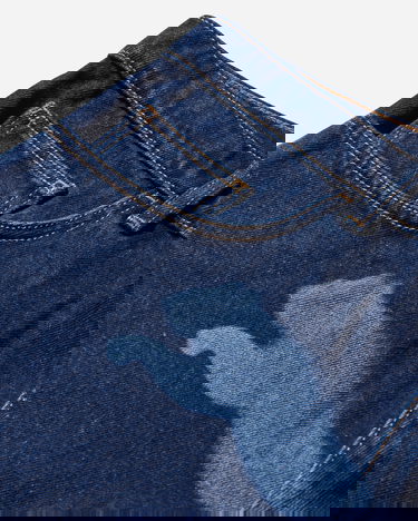 Shorts Puma Denim Shorts Blå | 631066-01, 3