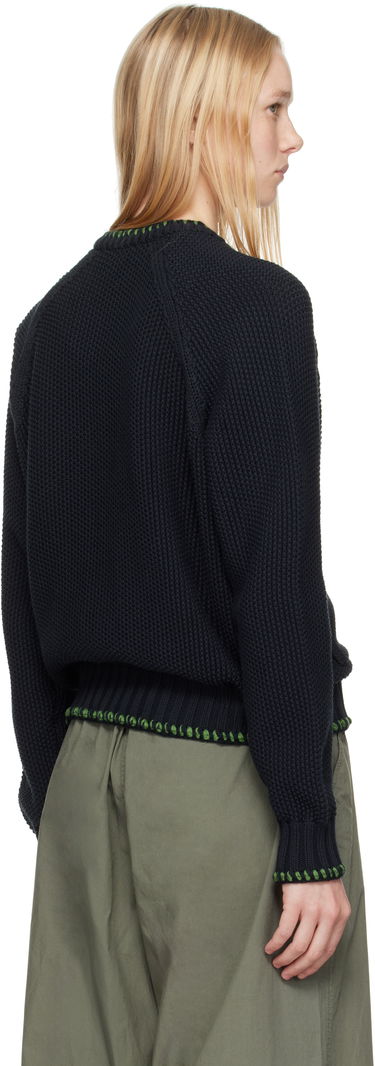 Sweater YMC YMC Lotus Knit Cardigan Sort | Q8YAH, 2