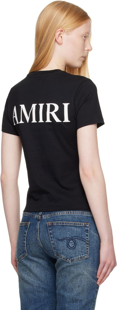 T-shirt AMIRI Black Core Logo T-Shirt Sort | AWJYTE1036, 2