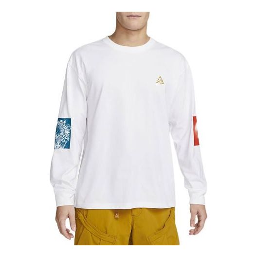 T-shirt Nike ACG ACG Men's Long Sleeve T-Shirt Hvid | DX9453-100