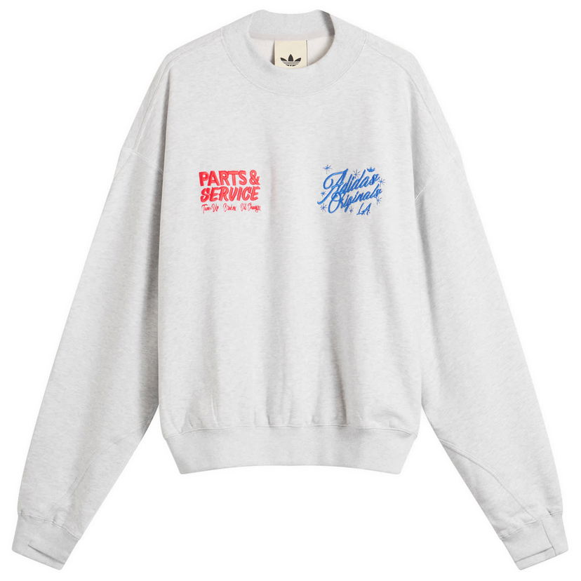 Sweatshirt adidas Originals OG LA Crew Sweat Grå | JX3805