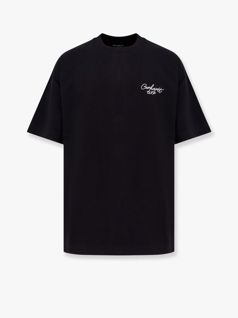 T-shirt Carhartt WIP Carhartt WIP Script Embroidery T-Shirt Sort | I0338280D2XX
