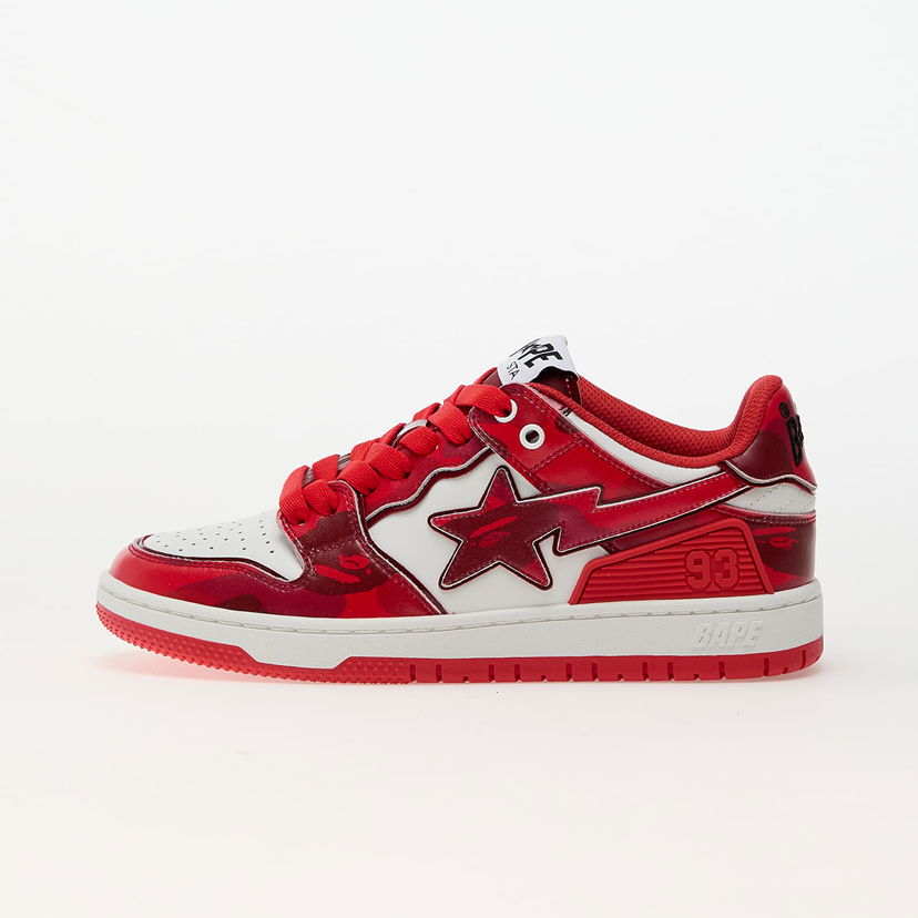 Sneakers og sko BAPE Bape Sk8 Sta 1 M2 Rød | 001FWK801310MRED
