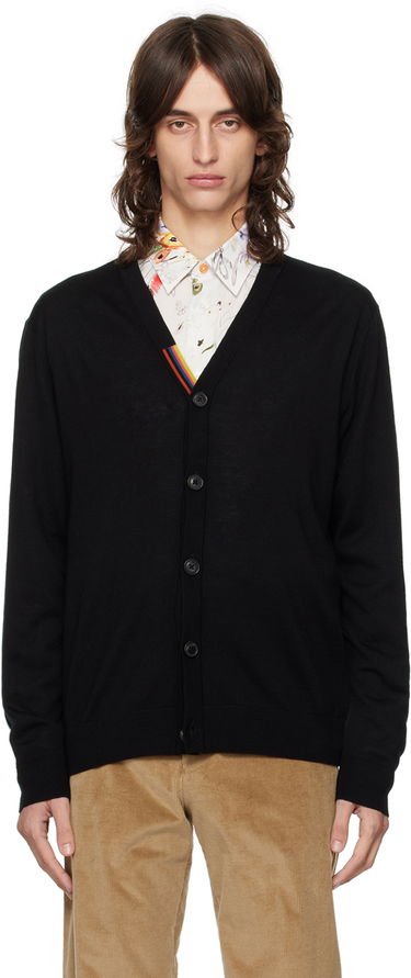 Sweater Paul Smith Paul Smith Striped Cardigan Sort | M1R-122X-L02094-79, 0