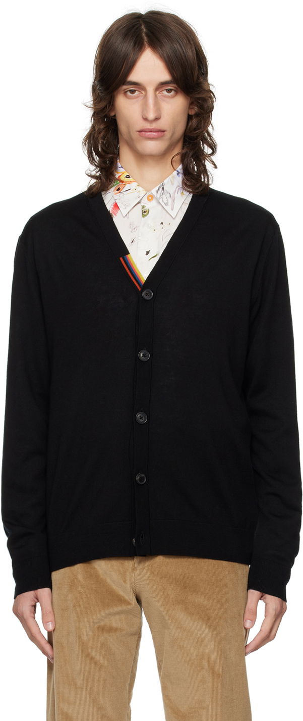 Sweater Paul Smith Paul Smith Striped Cardigan Sort | M1R-122X-L02094-79