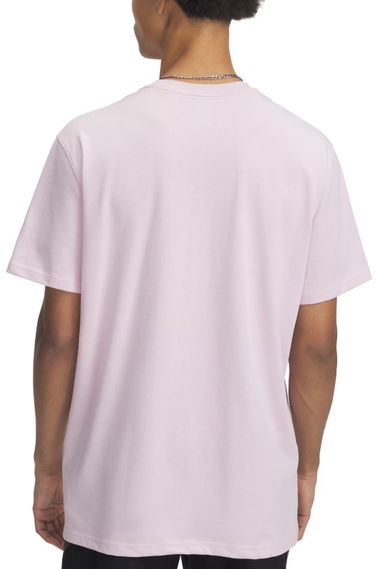 T-shirt Under Armour Under Armour HW Armour Label Short Sleeve T-Shirt Lyserød | 1382831-647, 2