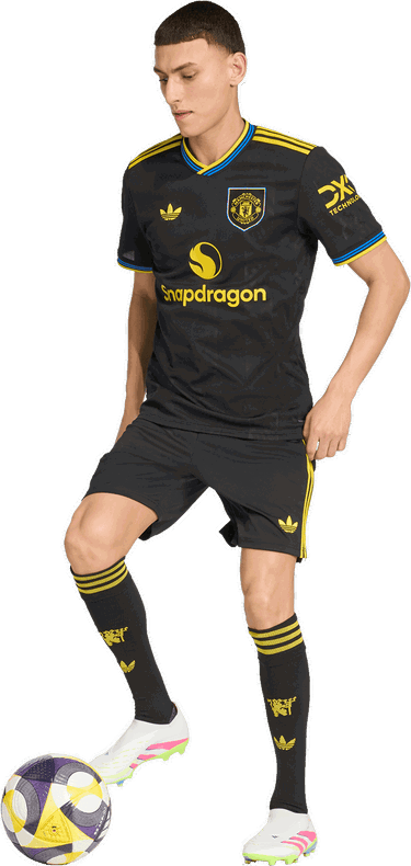 Shorts adidas Originals Manchester United 3rd Shorts 2025/26 Sort | ji7420, 5