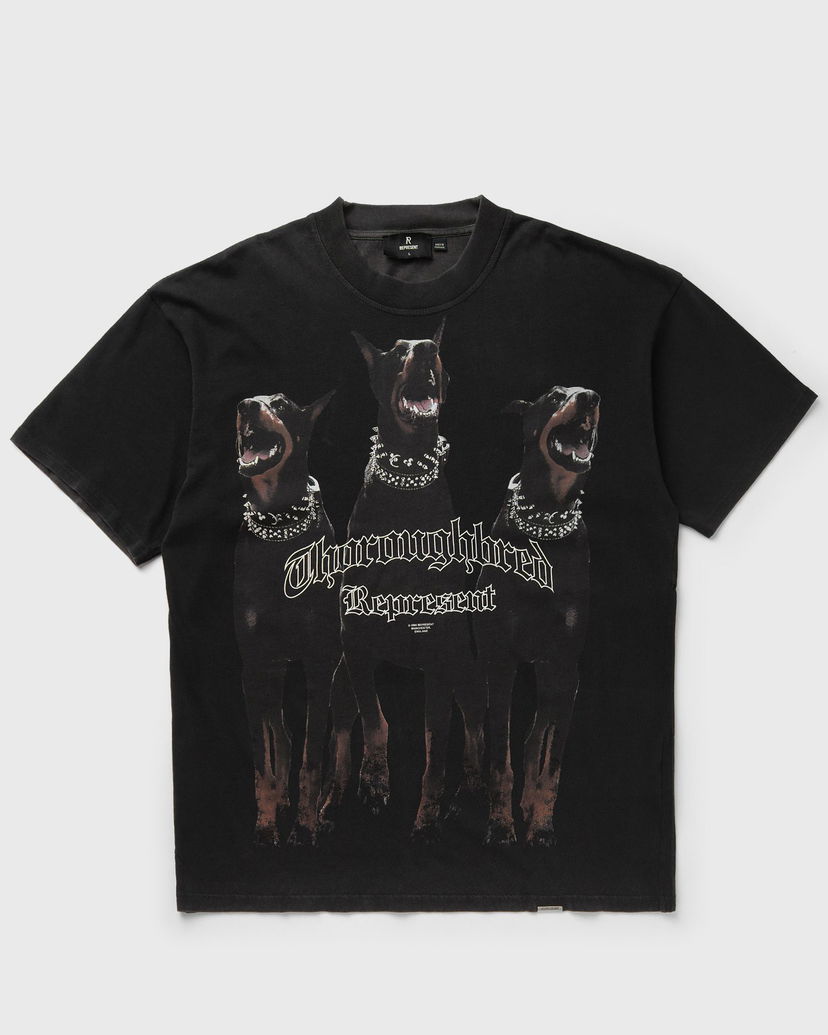 T-shirt Represent Clo Represent THOROUGHBRED TEE Sort | MLM41135-003