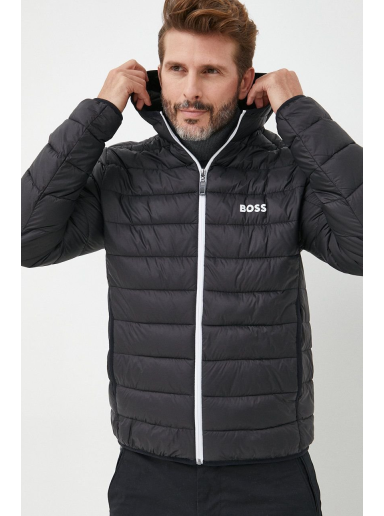 Jakke BOSS Presidio Packable Hooded Jacket Sort | 50472472