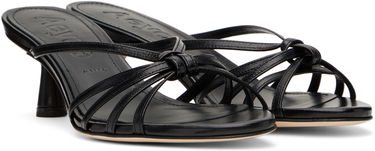 Tøj Aeyde Aeyde Abby Leather Mules Sort | A11-HS-PRAR55ST141-SS25-800-007, 3