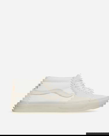 Sneakers og sko Vans JJJJOUND x Sk8-Mid VLT LX "True White" Hvid | VN0A7TNHW001, 3