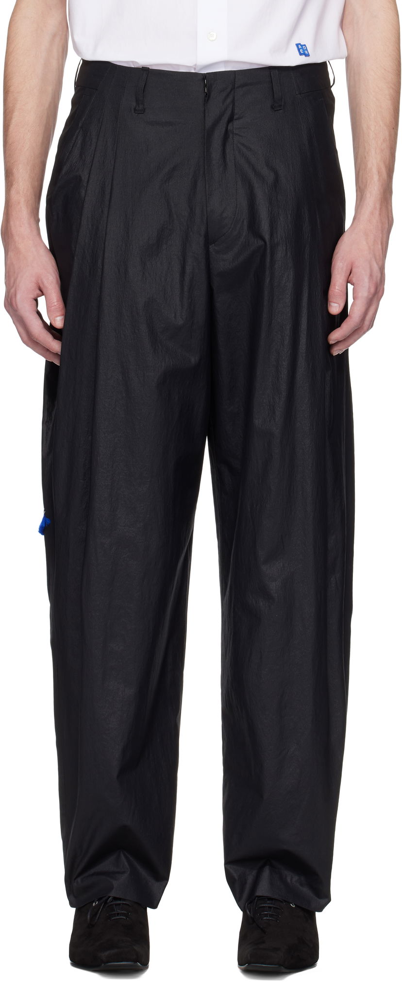 Bukser ADER ERROR ADER error Product. 84 Pleated Trousers Sort | BO01SSSA0207BK