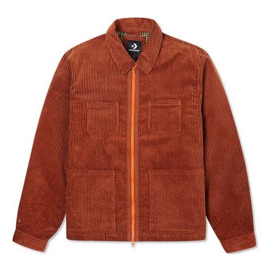 Jakke Converse Converse Retro Corduroy Jacket Brun | 10021951-A02