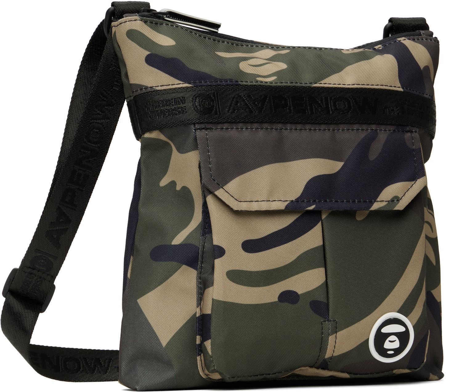 Skuldertaske AAPE by A Bathing Ape AAPE by A Bathing Ape 'AAPE Now' Crossbody Bag Grøn | AAPBGM5331XAOGRZ, 1