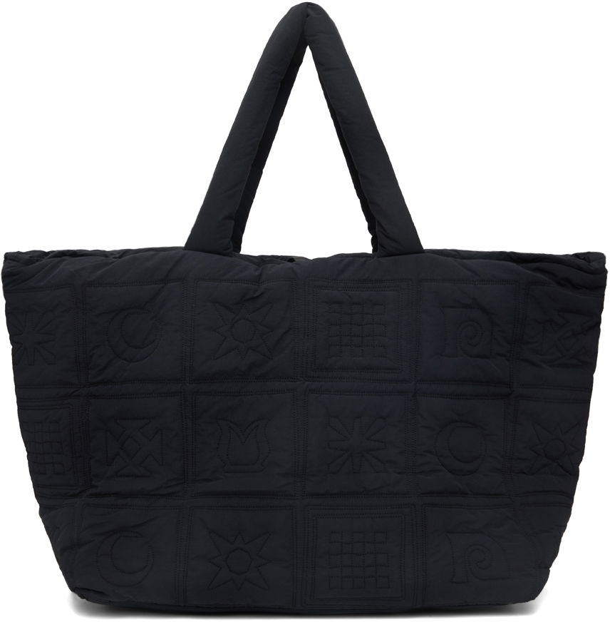 Tøj Nanushka Black Symbol Tote Sort | NU24FWBT12451, 0