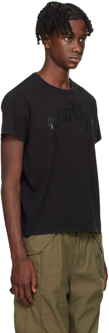 T-shirt R13 R13 'New York Boy' T-Shirt Sort | R13WK001-K099A, 4