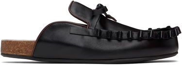 Tilbehør JW Anderson JW Anderson Ruffle Slip-on Loafers Sort | LF0069-LA0323, 0