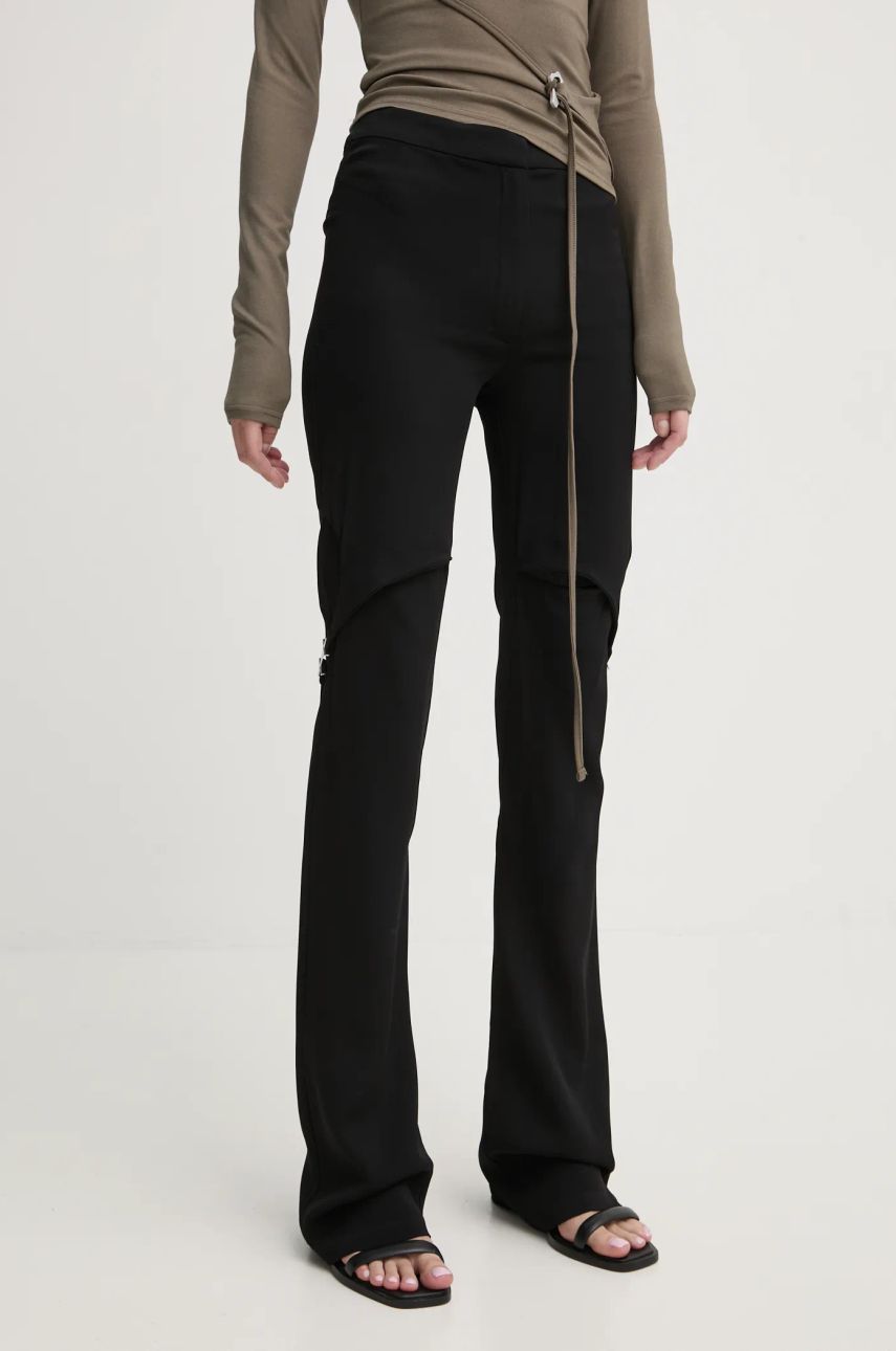 Bukser HELIOT EMIL High Waist Bell Bottom Pants Sort | AW24.W.10.177.BLK01, 0