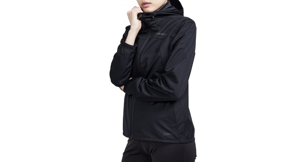 Vindjakke Craft ADV Essence Hydro Jacket Sort | 1912465-999000, 1