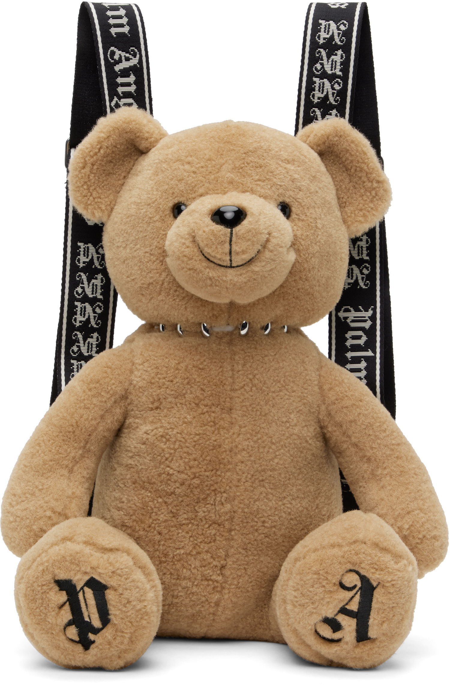 Rygsæk Palm Angels Palm Angels 'Bear in Mind' Plush Backpack Brun | PMNB025C99FAB0016010, 0