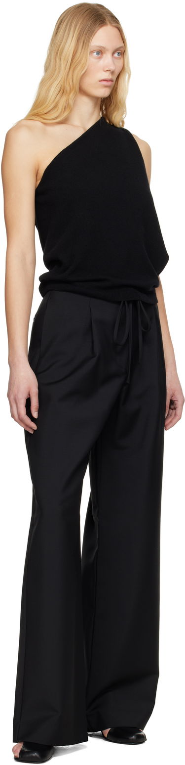 Bukser Róhe Róhe Relaxed Drawstring Trousers Sort | 415-30-007, 3