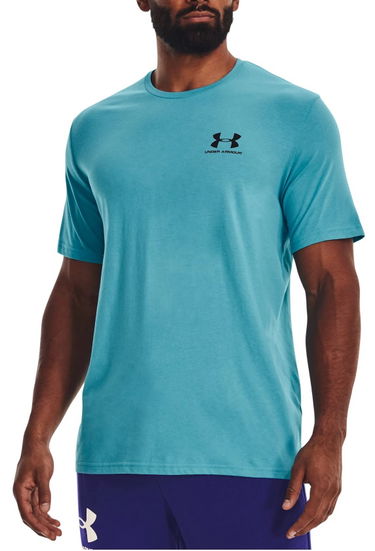 T-shirt Under Armour Sportstyle Blå | 1326799-433, 0