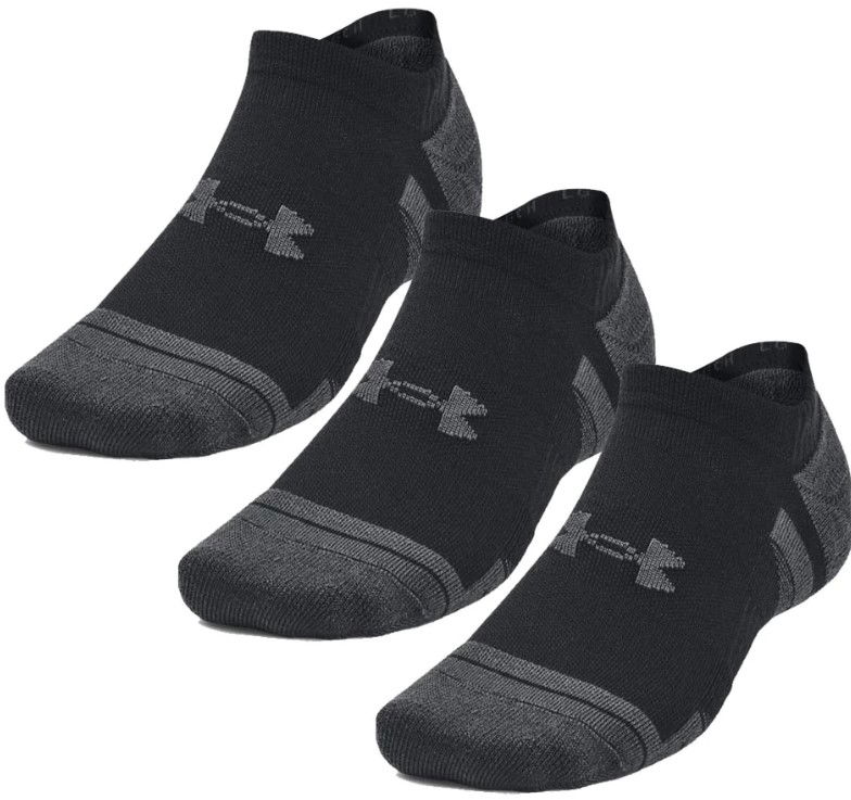 Sokker Under Armour Perfromance Tech Socks - 3 pack Sort | 1379503-001, 0