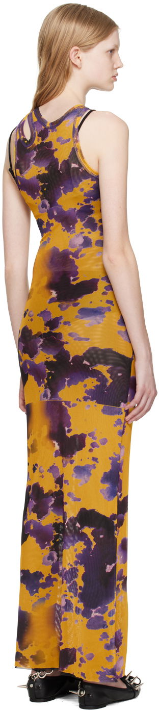 Kjole Ottolinger Ottolinger Exclusive Maxi Dress Gul | 100716, 2