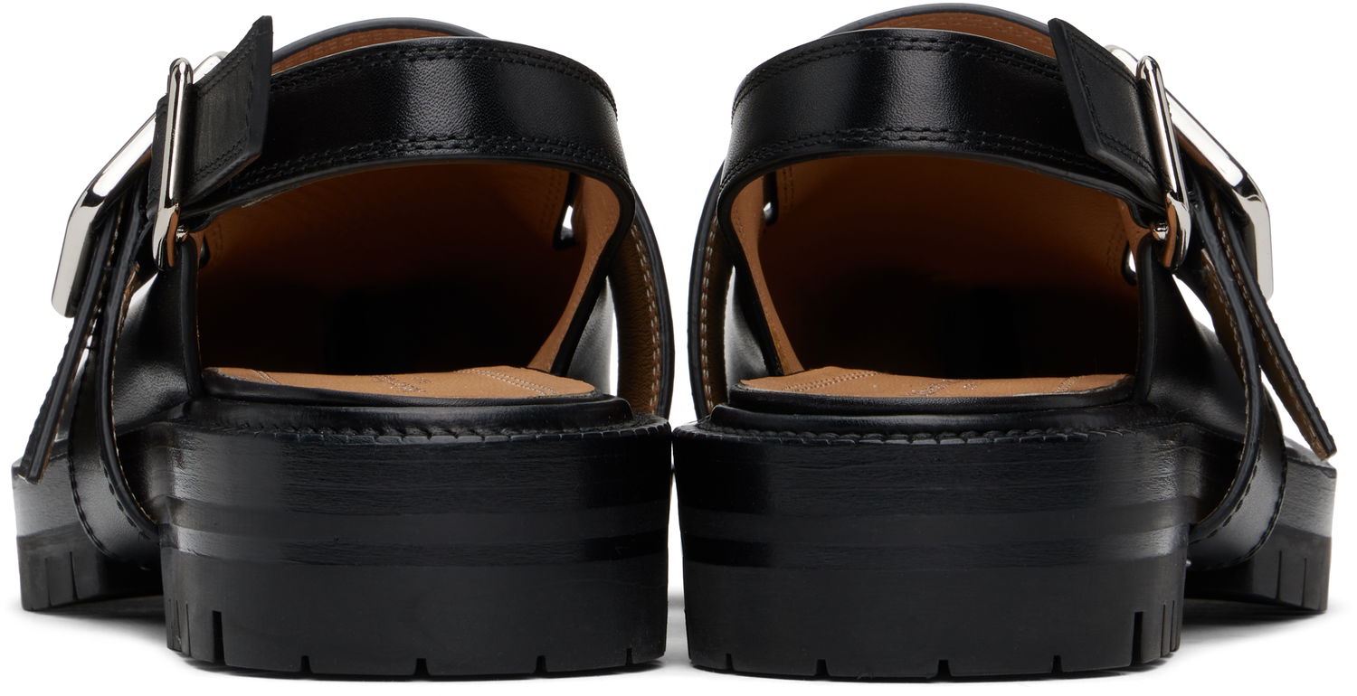 Tilbehør Maison Margiela Maison Margiela Tabi County Slingback Loafers Sort | S58WP0283 P3292, 1