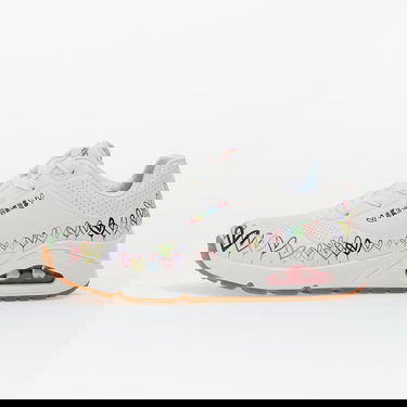 Sneakers og sko Skechers Uno - Love All Around Hvid | 177917 WMLT, 0