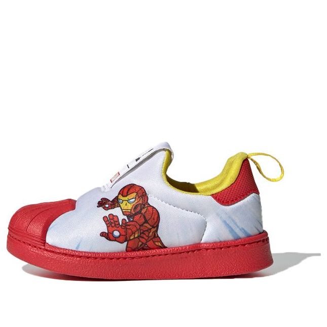 Tøj adidas Originals Marvel x Superstar 360 'Iron Man' Hvid | FX4883