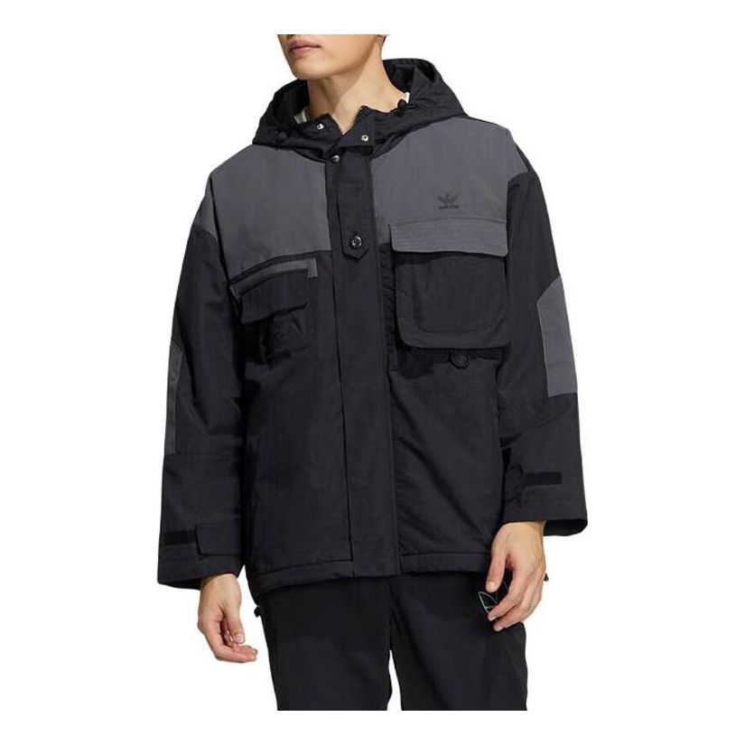Parka adidas Originals Men's Originals Hooded Parka Jacket Sort | IC8164
