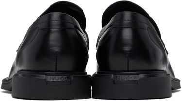 Tøj BOSS Hugo Leather Loafers Sort | 50536178, 1
