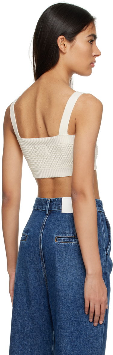 Tanktop Loulou de Saison Loulou de Saison Senna Tank Top Hvid | SENNA, 2