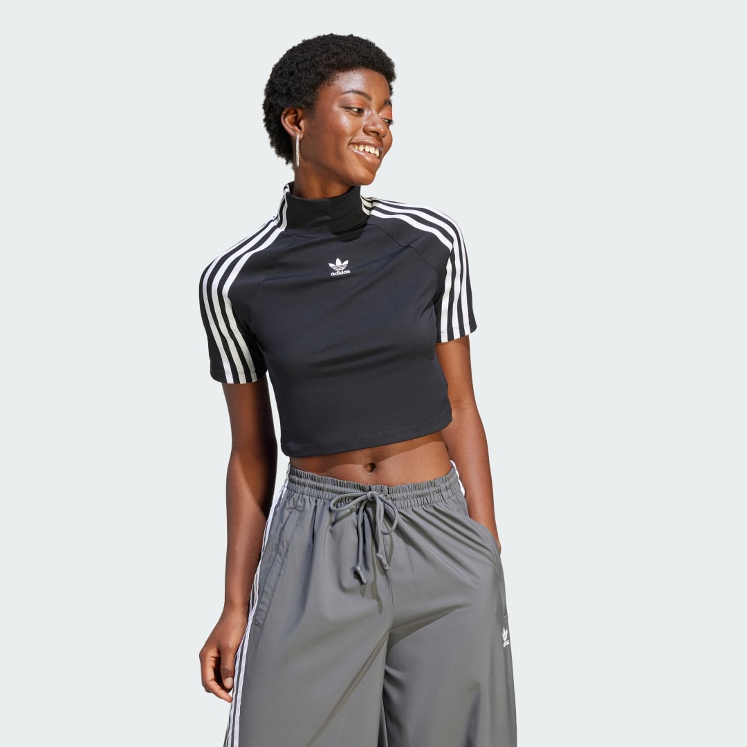 T-shirt adidas Originals Adilenium Short Sleeve Top Sort | IV9323, 0