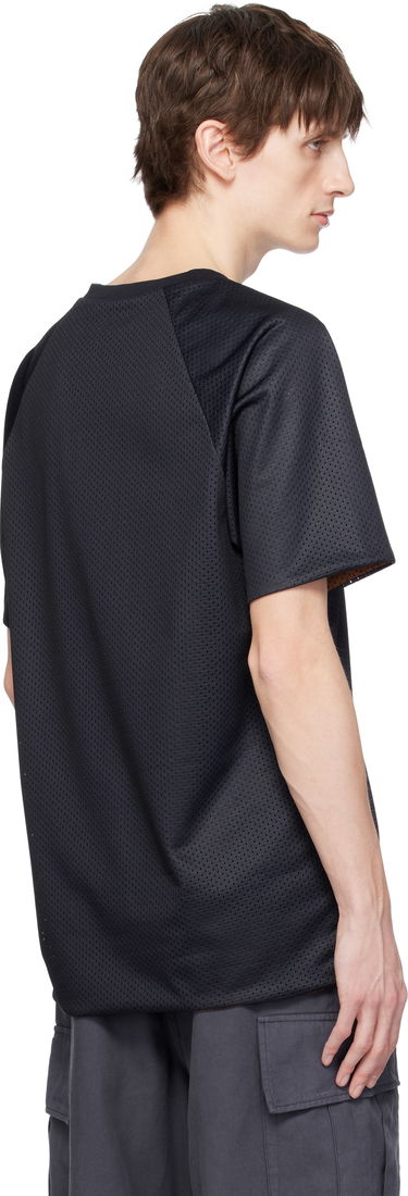 T-shirt Palmes Palmes Mesh Double Reversible T-Shirt Sort | P10-0043-660, 2