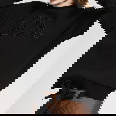Sweatshirt Kappa Logo Tape Barge Sort | 311527W 005, 2