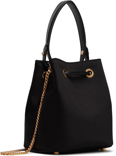 Håndtaske Versace Versace 'La Medusa' Satin Mini Bucket Bag Sort | 1017754_1A11479, 2